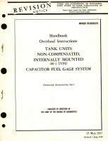 Overhaul Instructions for Tank Units Non-Compensated Internally Mounted (M-1 Type) Capacitor Fuel Gage System