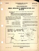 Installation of Carburetor Air Filter for RA-24 and RA-24A