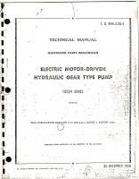 Illustrated Parts Breakdown for Electric Motor-Driven Hydraulic Gear Type Pump - 112524