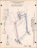 P-38 Structures - Rudder & Tab Rigging Drawing
