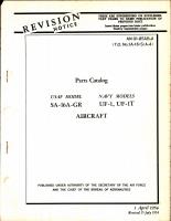 Parts Catalog for SA-16A-GR, UF-1, and UF-1T Aircraft