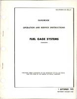 Operation and Service Instructions for Fuel Gage Systems