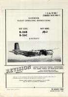 Flight Operating Instructions for B-26B, B-26C, and JD-1