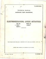 Illustrated Parts Breakdown for Electromechanical Linear Actuators - Parts 31534-1 and 31534-1-2 