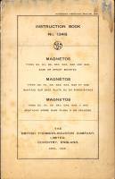 Base or Spigot Mounted G3, G6, GA3, GA4, GA6, and G4S Magnetos