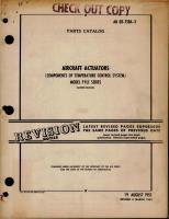 Parts Catalog for Aircraft Actuators - Model FYLC Series - Components of Temperature Control System