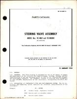 Parts Catalog for Steering Valve Assembly Models HC-4063 & HC-4063M1