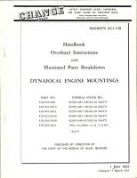 Overhaul Instructions with Illustrated Parts Breakdown for Dynafocal Engine Mountings 