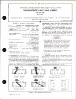 Overhaul Instructions with Parts Breakdown for Solenoid-Operated 4-Way Valve Assembly Part No. 11060 