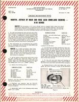 Repair of Main Nose Gear Down-Lock Bushing for B-26 Series