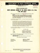 Rework of Tail Wheel Struts for P-51, P-51A, P-51B, and A-36A-1