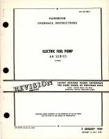 Overhaul Instructions for Electric Fuel Pump - AR Series