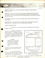 Increase of Radius and Surface Finish on Dome Pistons 68233 and 84413