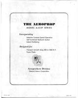 The Aeroprop Model A422F Series