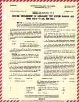 Replacement of Long-Range Fuel System Diagram and Name Plate for C-46D and R5C-1