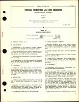 Overhaul Instructions with Parts Breakdown for Engine Control Assembly PN 124778-1
