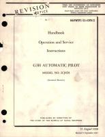 Operation and Service Instructions for G3H Automatic Pilot Model No. 2CJ4D1 