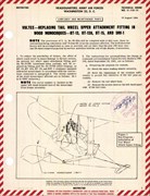 Replacing Tail Wheel Upper Attachment Fitting in Wood Monocoques - BT-13, BT-13A, BT-15, and SNV-1