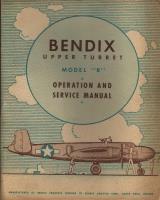 Bendix Upper Turret Model R Operation & Service Manual