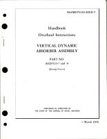 Overhaul Instructions for Vertical Dynamic Absorber Assembly - Part A02S7124-7, A02S7124-9