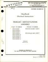 Overhaul Instructions for Primary Servocylinder Assembly