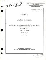 Overhaul Instructions for Pneumatic Centering Cylinder Assembly - Part S6125-50530
