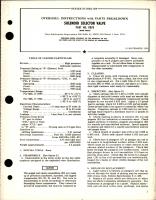 Overhaul Instructions with Parts Breakdown for Solenoid Selector Valve - Part 11070