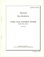 Illustrated Parts Breakdown for Cowl Flap Control System - Part 28847-1