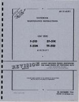 Maintenance Instructions for F-51D, F-51M, ZF-51K, TF-51D