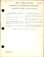 Description and Maintenance for Loose Intake Connections