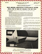 Modification of Installation of Antenna AN-95-A, Part of Radio Set SCR-695-A