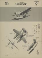 SB2C-2 Helldiver Recognition Poster
