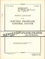 Parts Catalog for Electric Propeller Control System