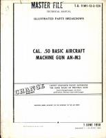 Illustrated Parts Breakdown for Cal. .50 Basic Aircraft Machine Gun AN-M3
