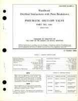 Overhaul Instructions with Parts Breakdown for Pneumatic Shut-Off Valve - Part 21011