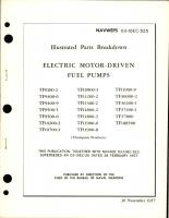 Illustrated Parts Breakdown for Fuel Pumps