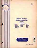 Service Manual for Spherical Hydraulic Pressure Accumulators - 1500 PSI 