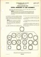 Arrangement of Flight Instruments