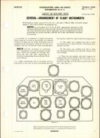 Arrangement of Flight Instruments