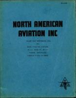 Flight Test Performance Data - P-51B -  North American Engineering Dept