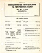 Fuel Flow Divider Valve Assembly