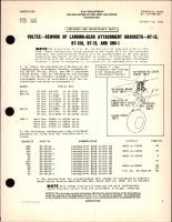 Vultee - Rework of Landing-Gear Attachment Brackets - BT-13, BT-13A, BT-15, and SNV-1