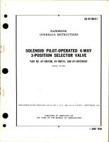 Overhaul Instructions for Solenoid Pilot Operated 4-Way 3-Position Selector Valve
