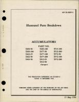 Illustrated Parts Breakdown for Accumulators 