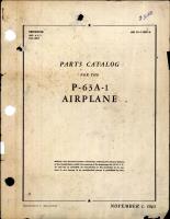 Parts Catalog for the P-63A-1 
