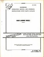 Operation, Service, & Overhaul Instructions with Parts Catalog for Main Landing Wheels
