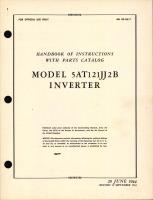 Handbook of Instructions with Parts Catalog for Model 5AT121JJ2B Inverter
