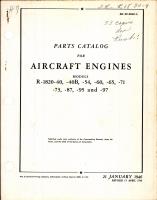 Parts Catalog for Aircraft Engines Models R-1820 