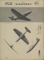 P-39E Airacobra Recognition Poster