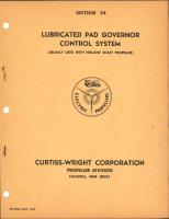 Section 14 - Lubricated Pad Governor Control System